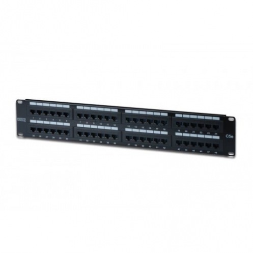 Патч-панель DIGITUS 19" 2U, 48 портов, 5e UTP в сборе Патч-панель DIGITUS 19" 2U, 48 портов, 5e UTP в сборе