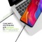 Кабель INTALEO CBGPD60WTT1 Type-C to Type-C 1.2м 60W Grey (1283126518096) в Запоріжжі