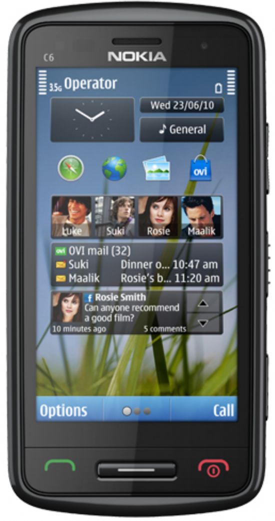 Смартфон NOKIA C6-01.3 Red в Киеве