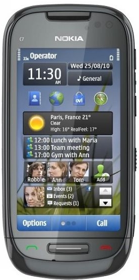 Смартфон Nokia C7-00 Charcoal Black в Киеве