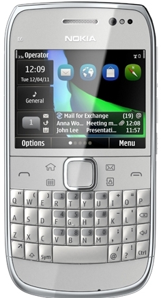 Смартфон NOKIA E6-00 Silver в Киеве