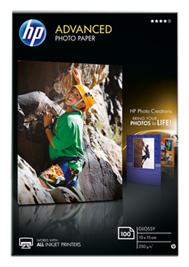 Бумага HP 10x15cm Advanced Glossy Photo Paper, 100л. (Q8692A) в Киеве