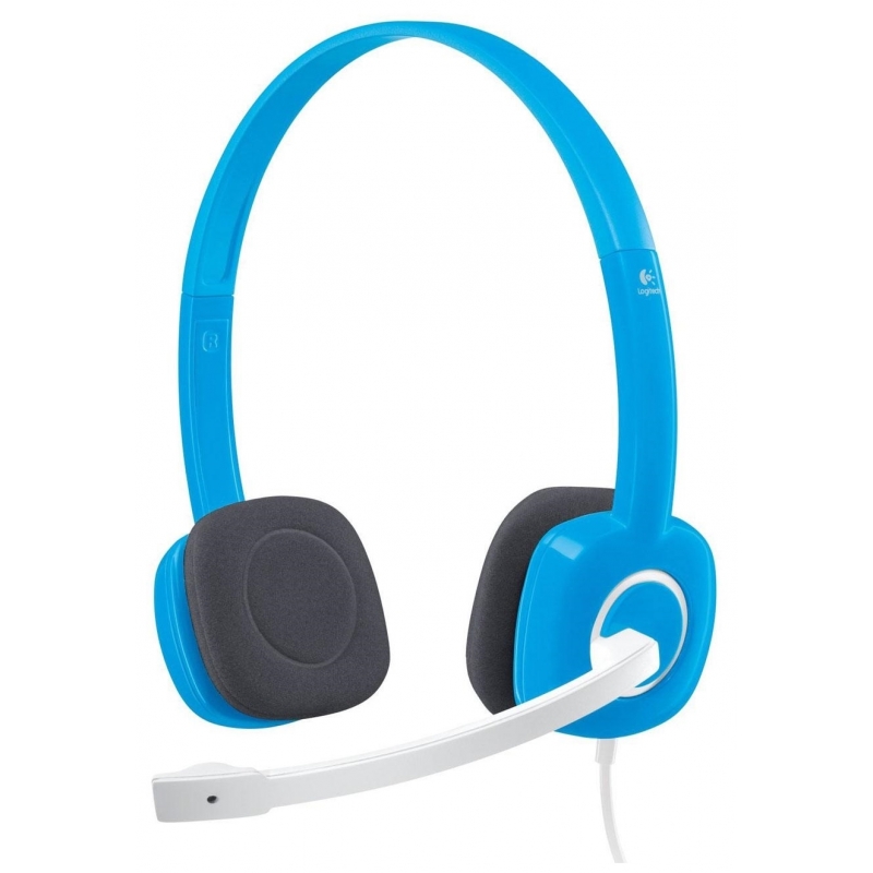 Гарнітура Logitech H150 Stereo Headset Blueberry (981-000368) в Києві