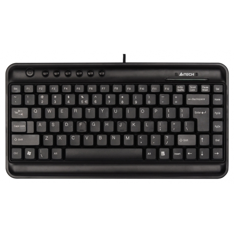 Клавиатура A4Tech X-Slim KL-5 USB Black в Києві