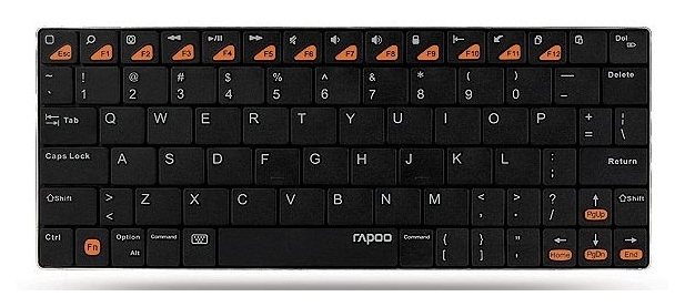 Клавіатура Rapoo Bluetooth Ultra-slim for iPad E6300 black в Києві