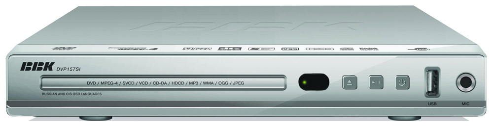 DVD-плеер BBK DVP 157 SI silver (ббк) в Києві