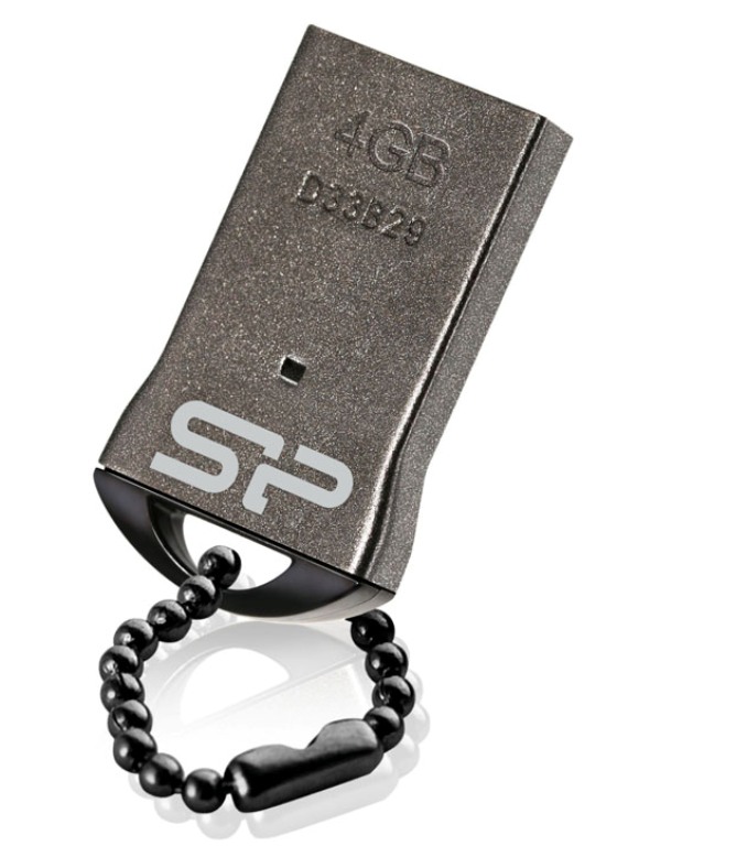 USB накопитель SILICON POWER TouchT01 4GB Black в Киеве