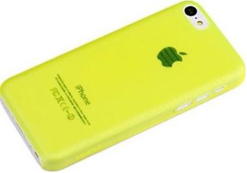 Чехол Rock iPhone 5C Texture yellow в Киеве
