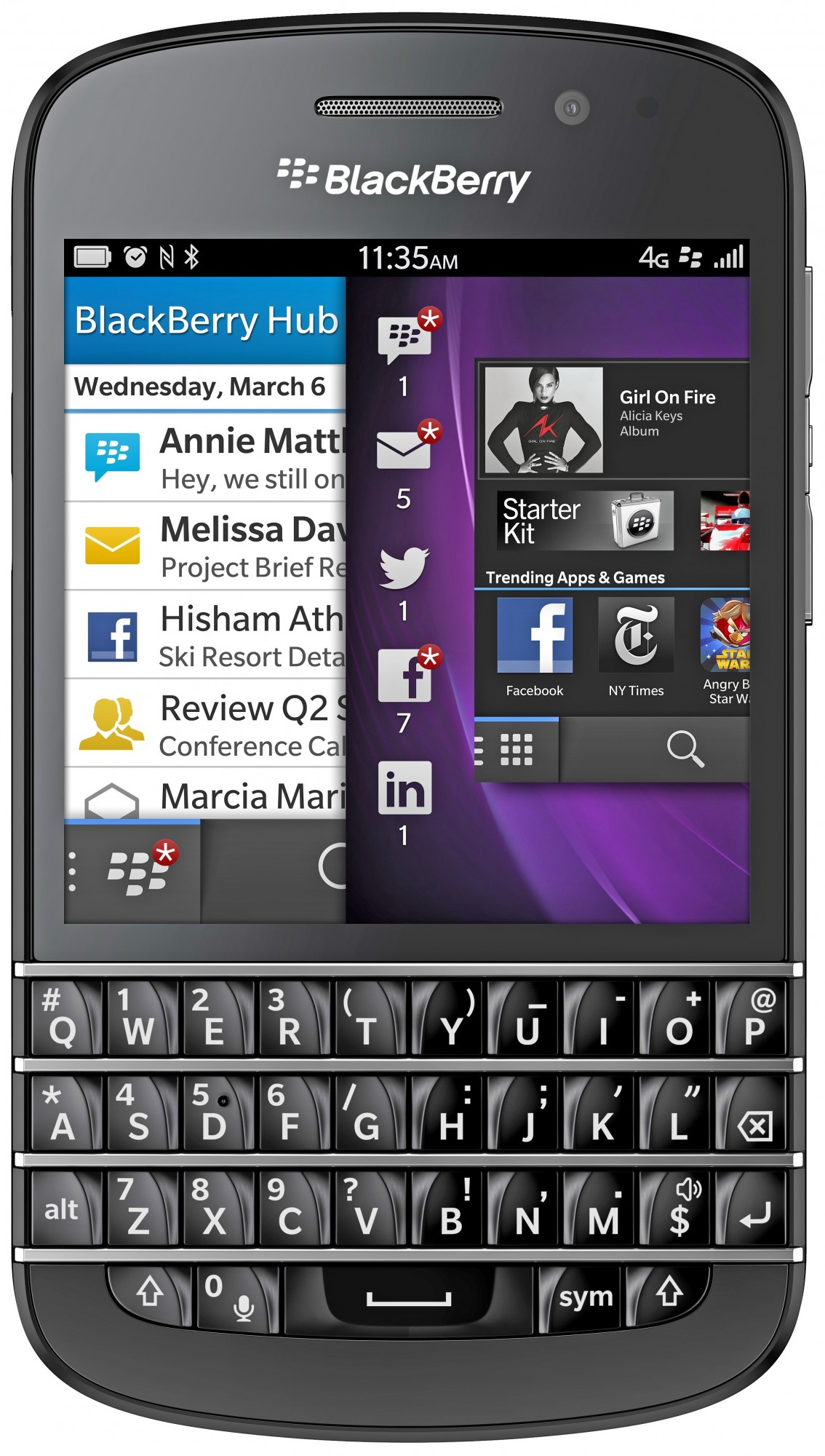 ᐉ Смартфон BlackBerry Q10 (Black) — купить в Киеве и Украине | Цена и отзывы  в ELDORADO