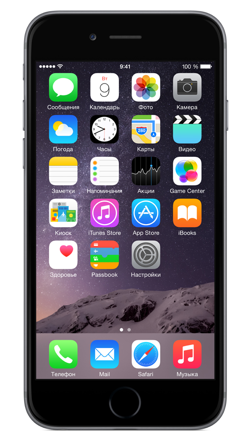 Смартфон APPLE iPhone 6 64GB Gray в Киеве