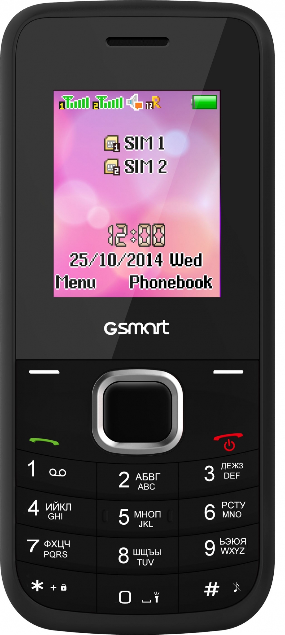 Мобільний телефон Gigabyte GSmart F180 DS Black в Києві