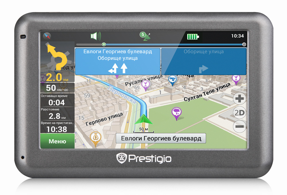 GPS навігатор PRESTIGIO GeoVision 4055 в Києві