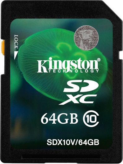 Карта памяти KINGSTON 64GB SDXC Class 10 в Киеве