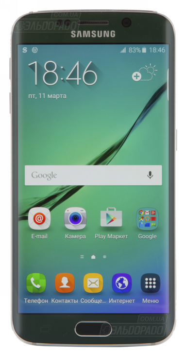 Смартфон SAMSUNG SM-G925 Galaxy S6 Edge 32GB Green в Киеве