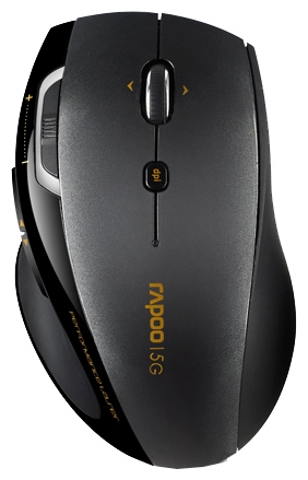 Мышь RAPOO Wireless Laser Mouse black (7800p) в Киеве