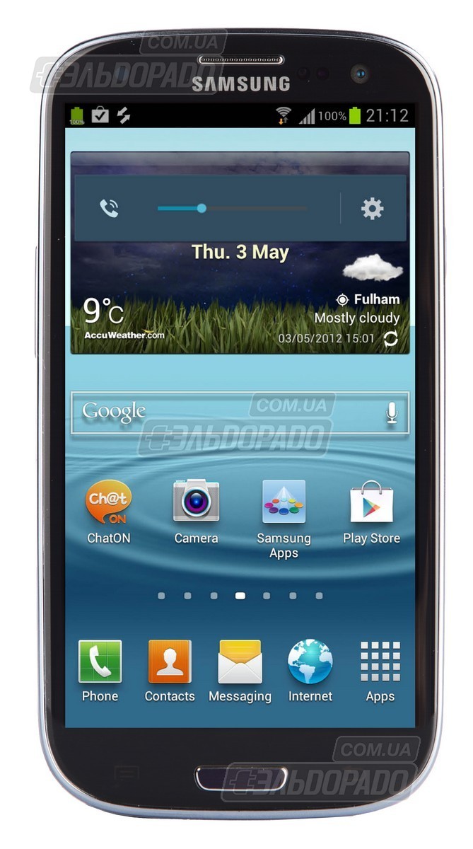 Смартфон SAMSUNG GT-I9300i Galaxy S3 Duos Blue в Киеве