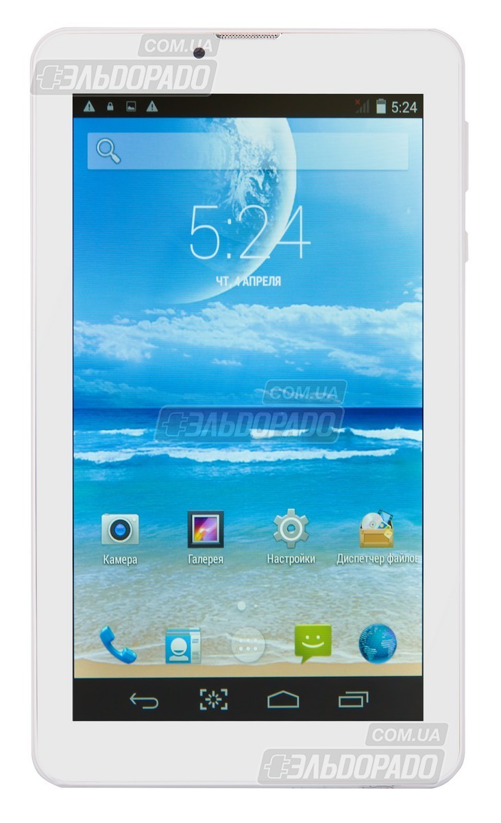 ᐉ Планшет ELENBERG TAB725 3G White — купить в Киеве и Украине | Цена и  отзывы в ELDORADO