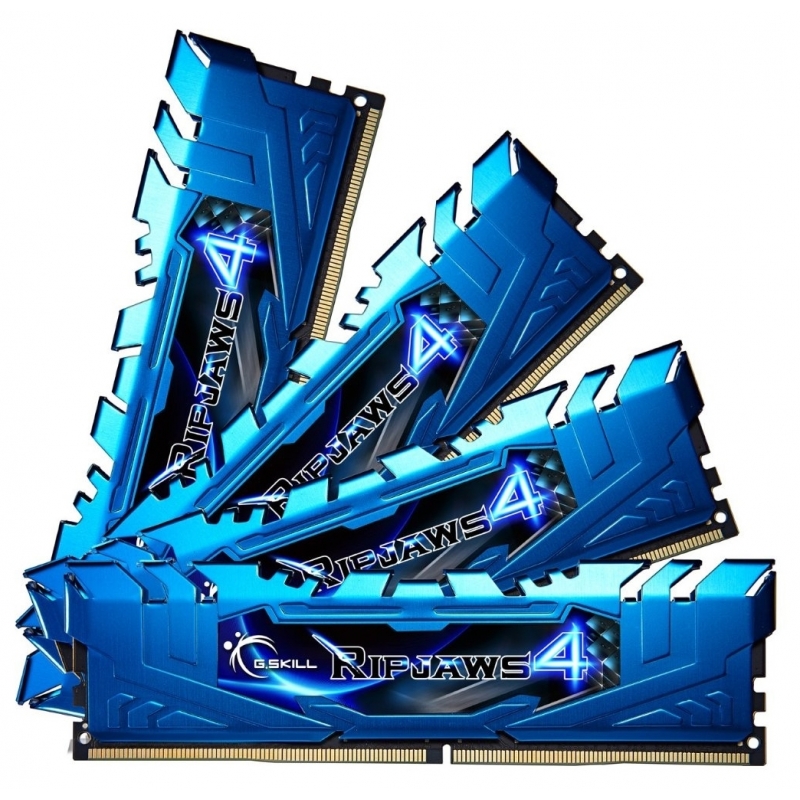 Память G.Skill Ripjaws 4 4x4Gb DDR4 2400Mhz (F4-2400C15Q-16GRB) в Киеве