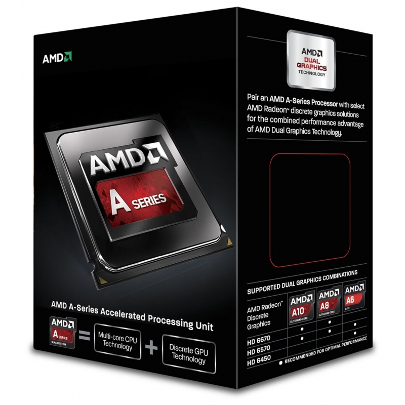 Процессор AMD A6-7400K AD740KYBJABOX (FM2, 3.5-3.9) BOX в Киеве