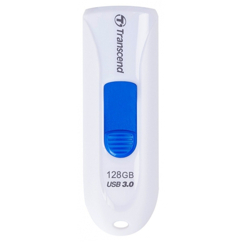 Флешка 3,0 128Gb Transcend JetFlash 790 (TS128GJF790W) White в Києві