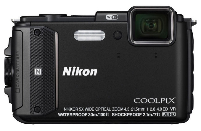 Цифровой фотоаппарат Nikon Coolpix AW130 Black в Киеве