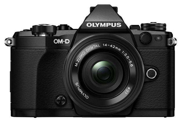Цифровий фотоапарат Olympus E-M5 mark II Pancake Zoom 14-42 Kit black / black в Києві
