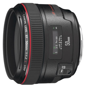 canon lens 50mm f1 2