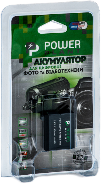 Аккумулятор PowerPlant GoPro AHDBT-401 DV00DV1401 в Киеве