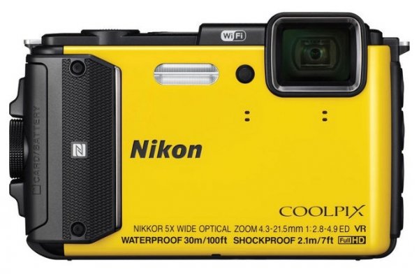 Фотоаппарат Nikon Coolpix AW130 Yellow Diving kit в Киеве