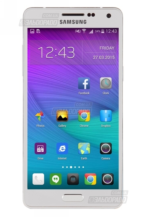 Смартфон SAMSUNG SM-A500H Galaxy A5 DS White в Киеве
