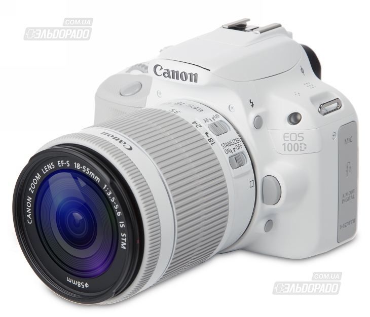 Фотоаппарат CANON EOS 100D 18-55 IS STM White в Киеве