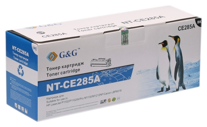 Картридж G&G для HP LJ P1102/1102w/M1132/M1212nf Black (G&G-CE285A) в Киеве