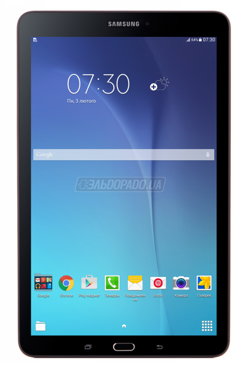 Планшет Samsung Galaxy Tab E 9.6 3G Black (SM-T561NZKASEK) в Києві