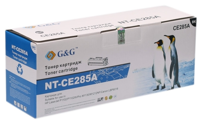 Картридж G&G для Canon LBP-6000/6020/MF3010 Black (G&G-725) в Киеве