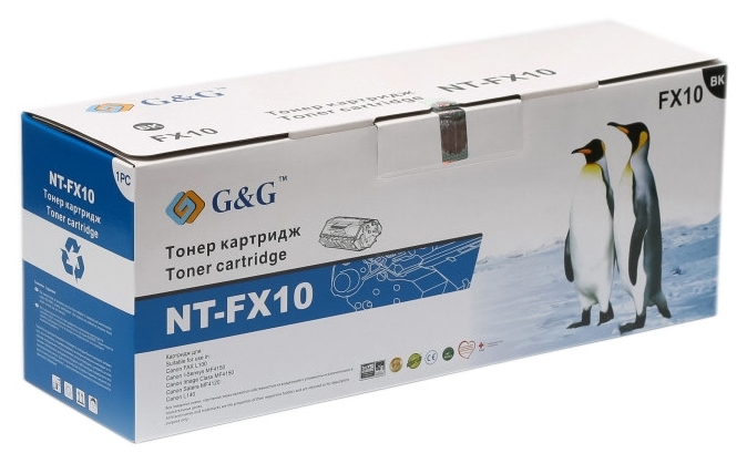 Картридж G&G для Canon MF4018, Fax-L100/120 Black (G&G-FX-10) в Киеве