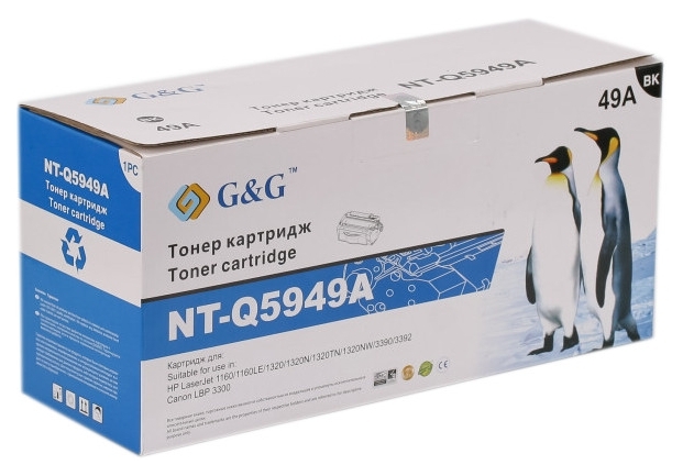 Картридж G&G для HP LJ 1160/1320 series Black (G&G-Q5949A) в Киеве