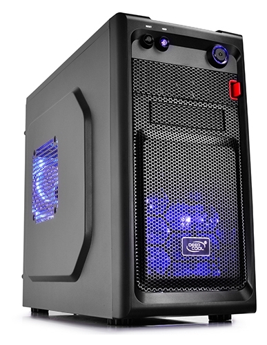 Корпус Deepcool SMARTER LED Minitower без БП mini ITX/microATX черный в Киеве
