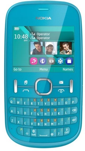 Мобильный телефон Nokia Asha 200 Aqua в Києві
