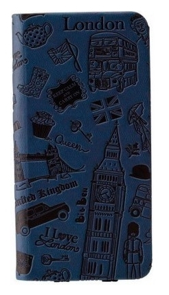 Чохол OZAKI O! Coat Travel London for iPhone 6 Plus Dark Blue (OC585LD) в Києві