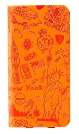 Чохол OZAKI O! Coat Travel New York for iPhone 6 Plus Orange (OC585NY) в Києві