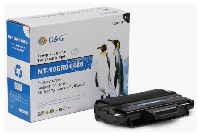 Картридж G&G для Xerox 3210MFP/3220MFP(max) Black (G&G-106R01487) в Києві