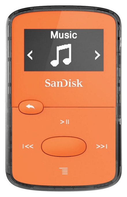 MP3 Плеєр SanDisk Sansa Clip JAM 8Gb Orange (SDMX26-008G-G46O) в Києві