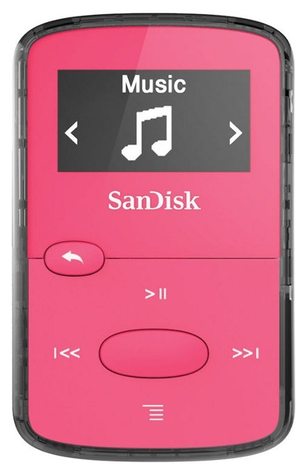 MP3 Плеєр SanDisk Sansa Clip JAM 8Gb Pink (SDMX26-008G-G46P) в Києві