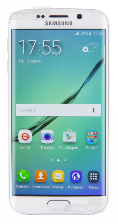 Смартфон SAMSUNG SM-G925 Galaxy S6 Edge 32GB White в Киеве