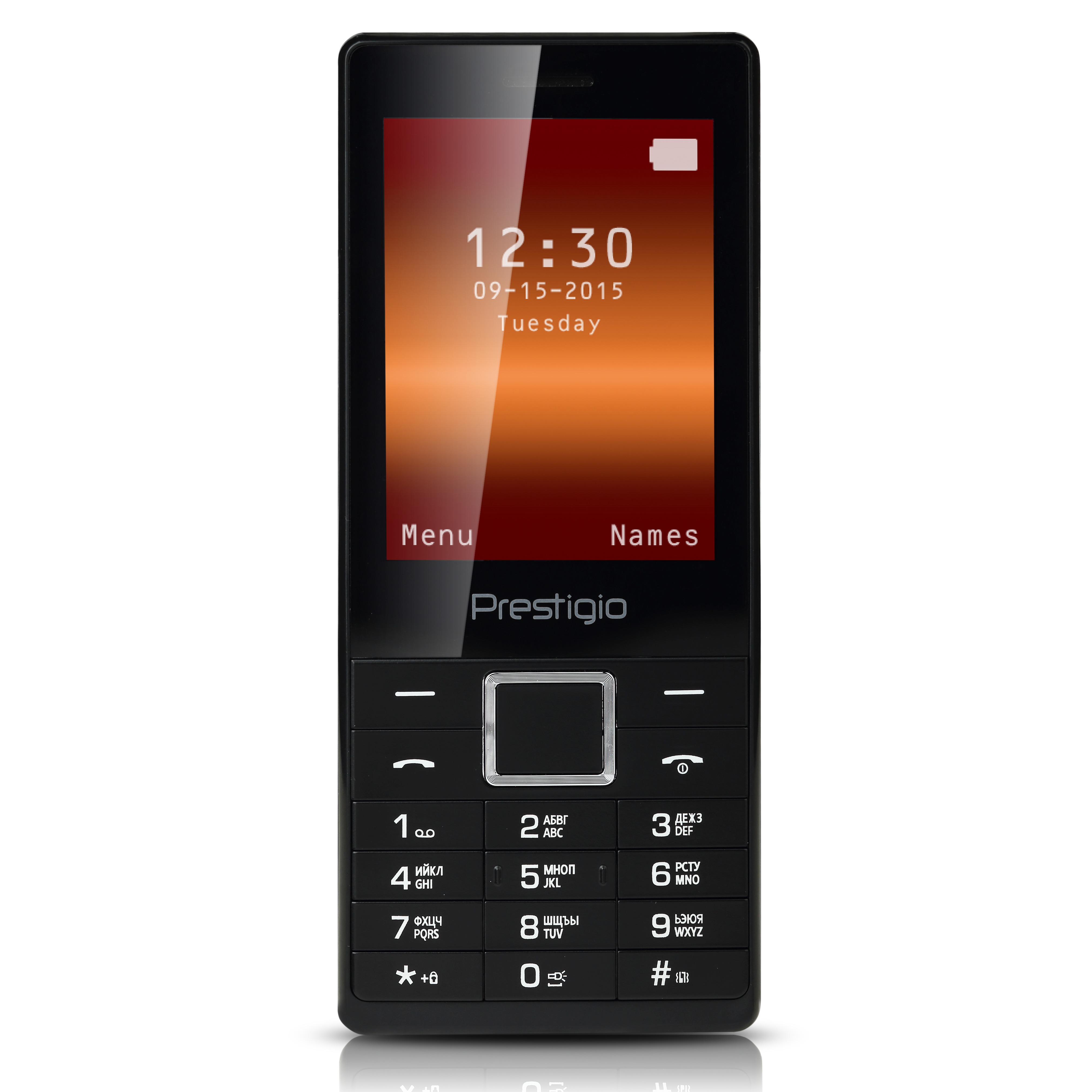 Мобільний телефон PRESTIGIO MUZE B1 1280 DS Black в Києві