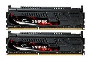 Пам'ять G.Skill Sniper 2x4Gb DDR3 2400Mhz PC3-19200 (F3-2400C11D-8GSR) в Києві