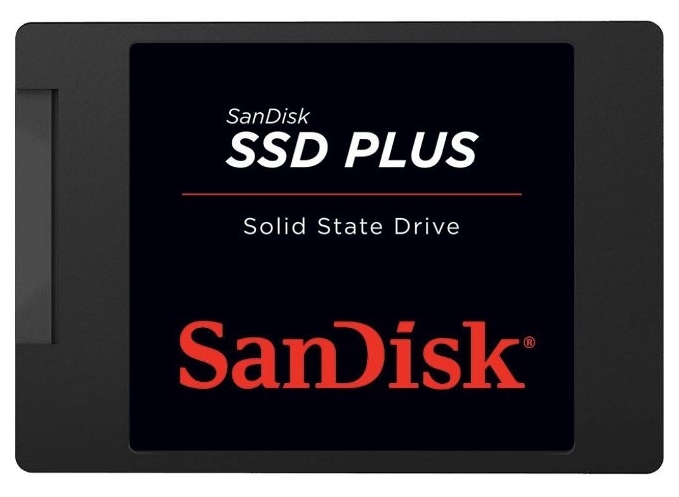 Накопичувач SSD 240Gb SanDisk Plus TLC SATA (SDSSDA-240G-G26) в Києві
