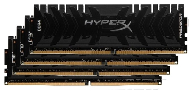 Память Kingston HyperX Predator 4x8GB DDR4 3000Mh (HX430C15PB3K4/32) в Києві