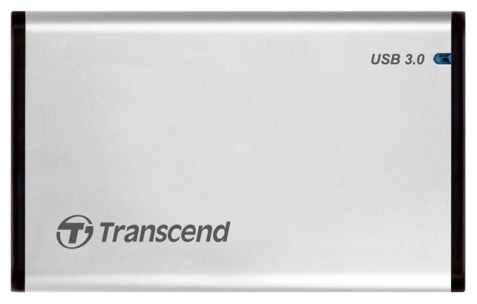 Карман для HDD/SSD TRANSCEND USB 3.0 Aluminum (TS0GSJ25S3) в Києві