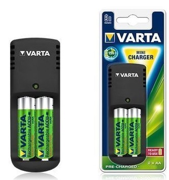 Зарядное устройство VARTA Mini Charger + 2AA 2400 mAh NI-MH (57646101461) в Киеве